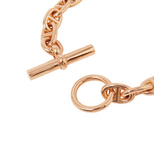 Load image into Gallery viewer, HERMES Chaine d&#39;Ancre Bracelet 18 frames Size PM 18K Pink Gold

