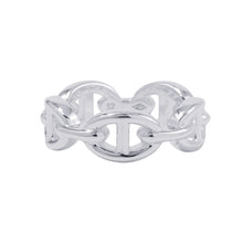Load image into Gallery viewer, HERMES Chaine d&#39;Ancre Anchene Ring Size PM/52/#12 SV925
