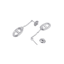 Load image into Gallery viewer, HERMES Chaine d&#39;Ancre Farandole Earrings Size MM SV925
