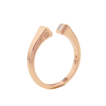 将图像加载到图库查看器中，HERMES Crew de Forge Ring Size 54/#14 PMH122615B 00054 18K Pink Gold
