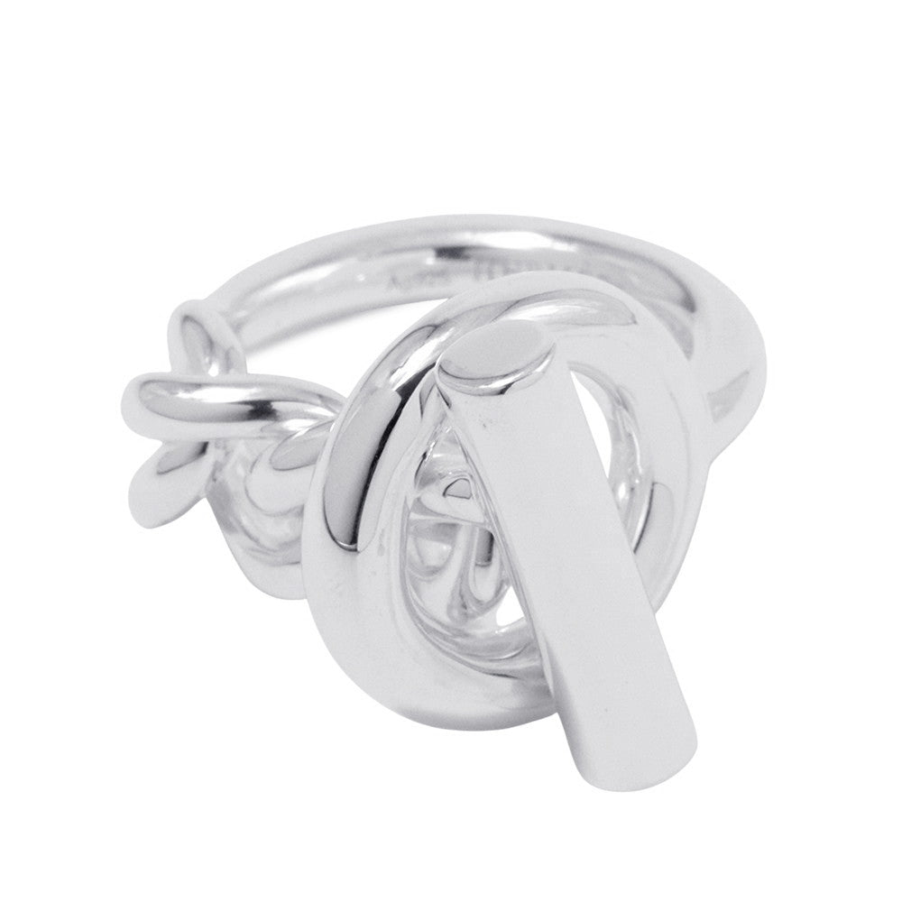 HERMES Croisette Ring Size MM/52/#12 SV925