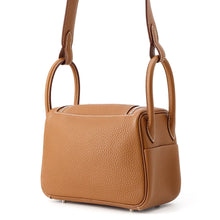 将图像加载到图库查看器中，HERMES Lindy Gold Taurillon Clemence Size Mini
