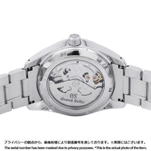 将图像加载到图库查看器中，SEIKO Grand Seiko Heritage Collection Spring Drive GMT W41mm Stainless Steel Black DialSBGE211
