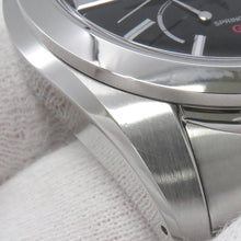 将图像加载到图库查看器中，SEIKO Grand Seiko Heritage Collection Spring Drive GMT W41mm Stainless Steel Black DialSBGE211

