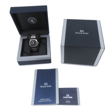 将图像加载到图库查看器中，SEIKO Grand Seiko Heritage Collection Spring Drive GMT W41mm Stainless Steel Black DialSBGE211
