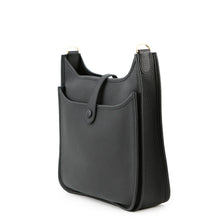 将图像加载到图库查看器中，HERMES Evelyne3 Black Taurillon Clemence Size PM
