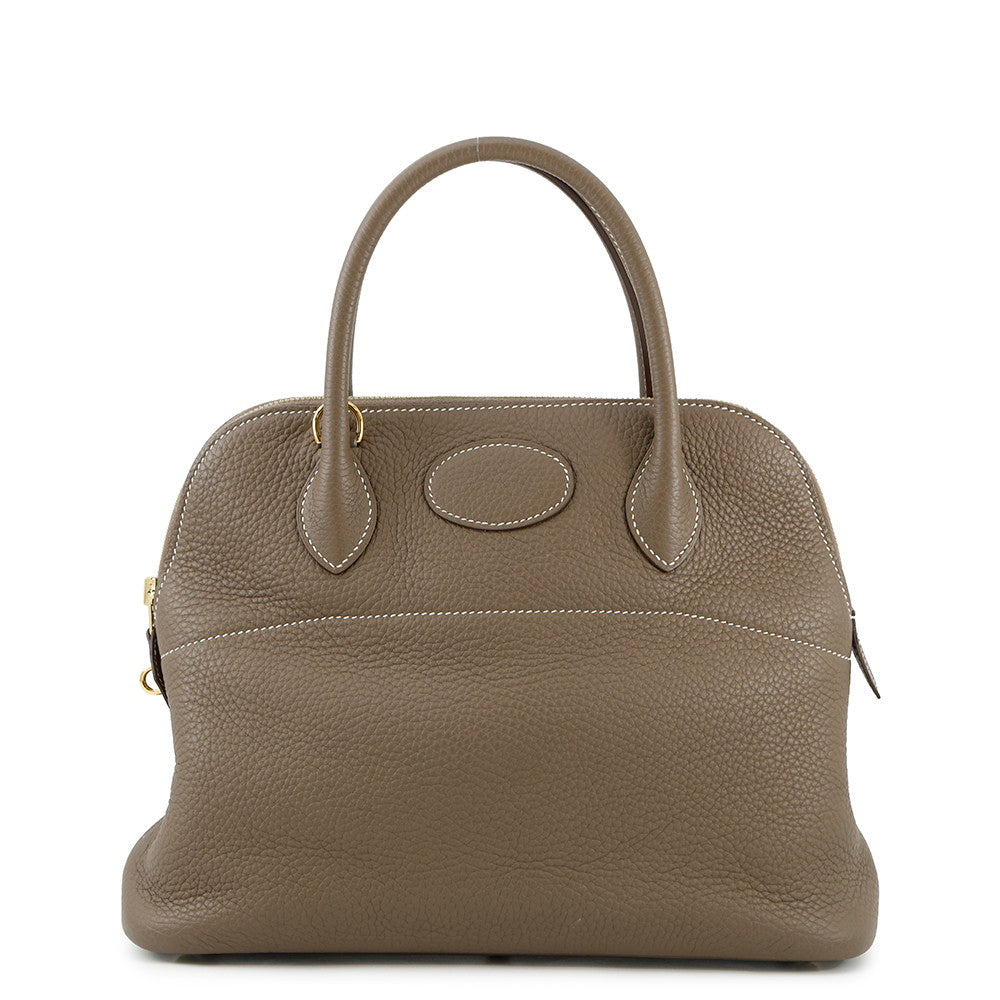 HERMES Bolide Etoupe Taurillon Clemence Size 31