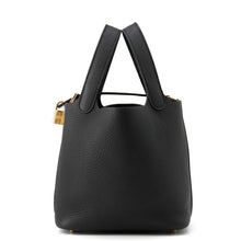 Load image into Gallery viewer, HERMES Picotin Lock Black Taurillon Clemence Size PM
