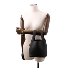 Load image into Gallery viewer, HERMES Picotin Lock Black Taurillon Clemence Size PM
