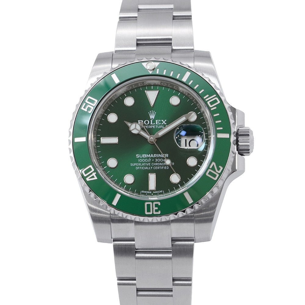 ROLEX Submariner Date W40mm Stainless Steel Green Dial116610LV