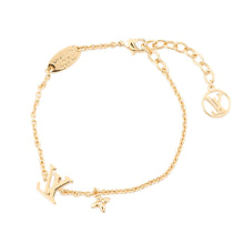 Load image into Gallery viewer, LOUIS VUITTON Bracelet・LV Iconic GoldM00587 Metal Rhinestone
