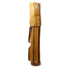 将图像加载到图库查看器中，GUCCI Adidas collaboration GG Crystal golf bag Camel/Brown706711 Leather
