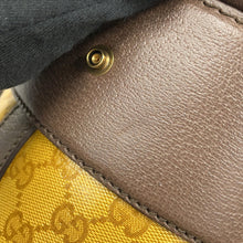 将图像加载到图库查看器中，GUCCI Adidas collaboration GG Crystal golf bag Camel/Brown706711 Leather
