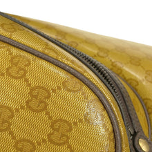 将图像加载到图库查看器中，GUCCI Adidas collaboration GG Crystal golf bag Camel/Brown706711 Leather
