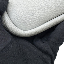 将图像加载到图库查看器中，PRADA ★Punched logo tote bag Gray1BG390 Leather Size Small
