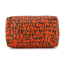 将图像加载到图库查看器中，LOUIS VUITTON Speedy Orange/BrownM93705 Monogram・Graffiti Size 30
