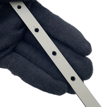 将图像加载到图库查看器中，Valentino Garavani V logo belt Size 65/26 Gray4W2T0SB9WIM Leather Rhinestone
