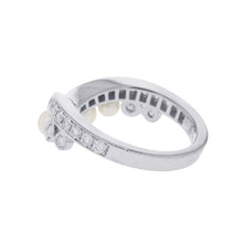 Load image into Gallery viewer, Chaumet Josephine Aigrette Ring Size 50/#10083292 18K White Gold
