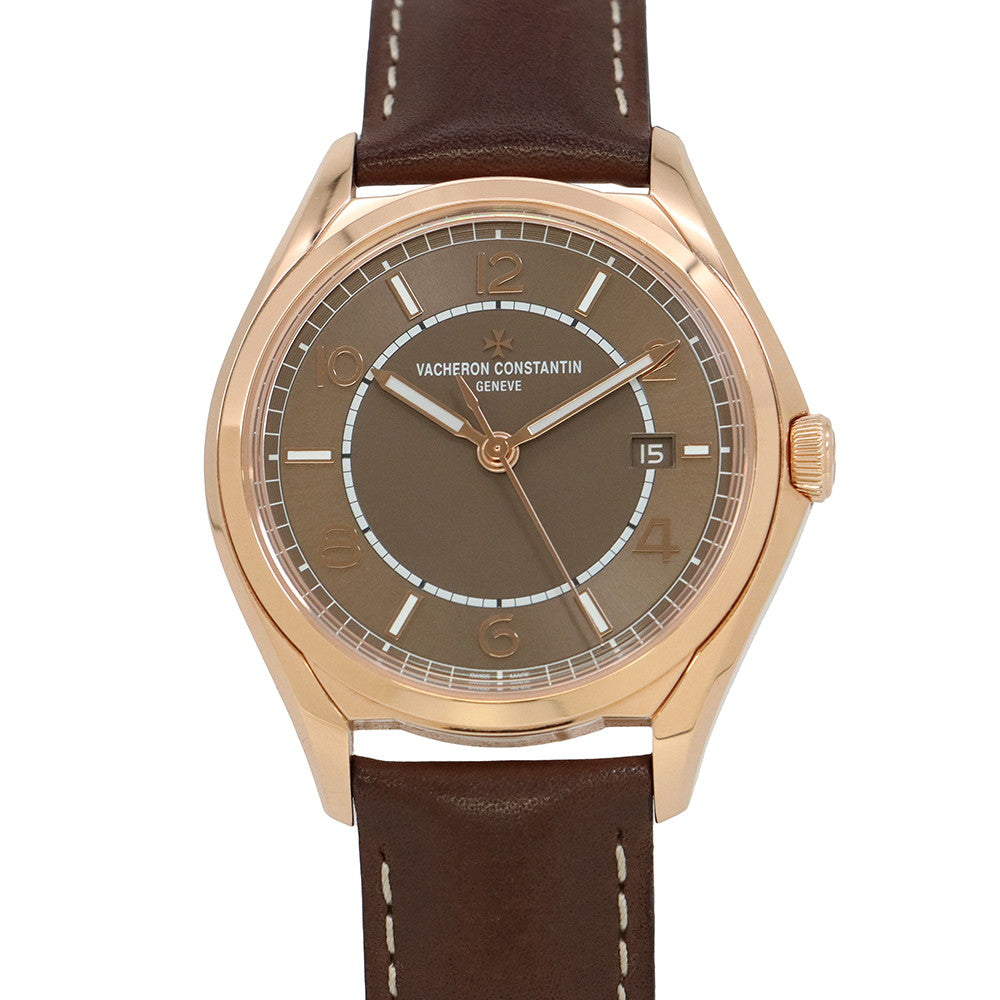 VACHERON CONSTANTIN Fifty Six Automatic W40mm K18PG Leather Brown Dial4600E/000R-B576