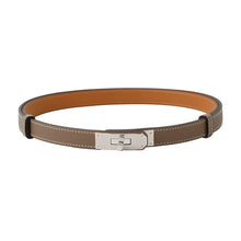 将图像加载到图库查看器中，HERMES Kelly Belt Etoupe Epsom
