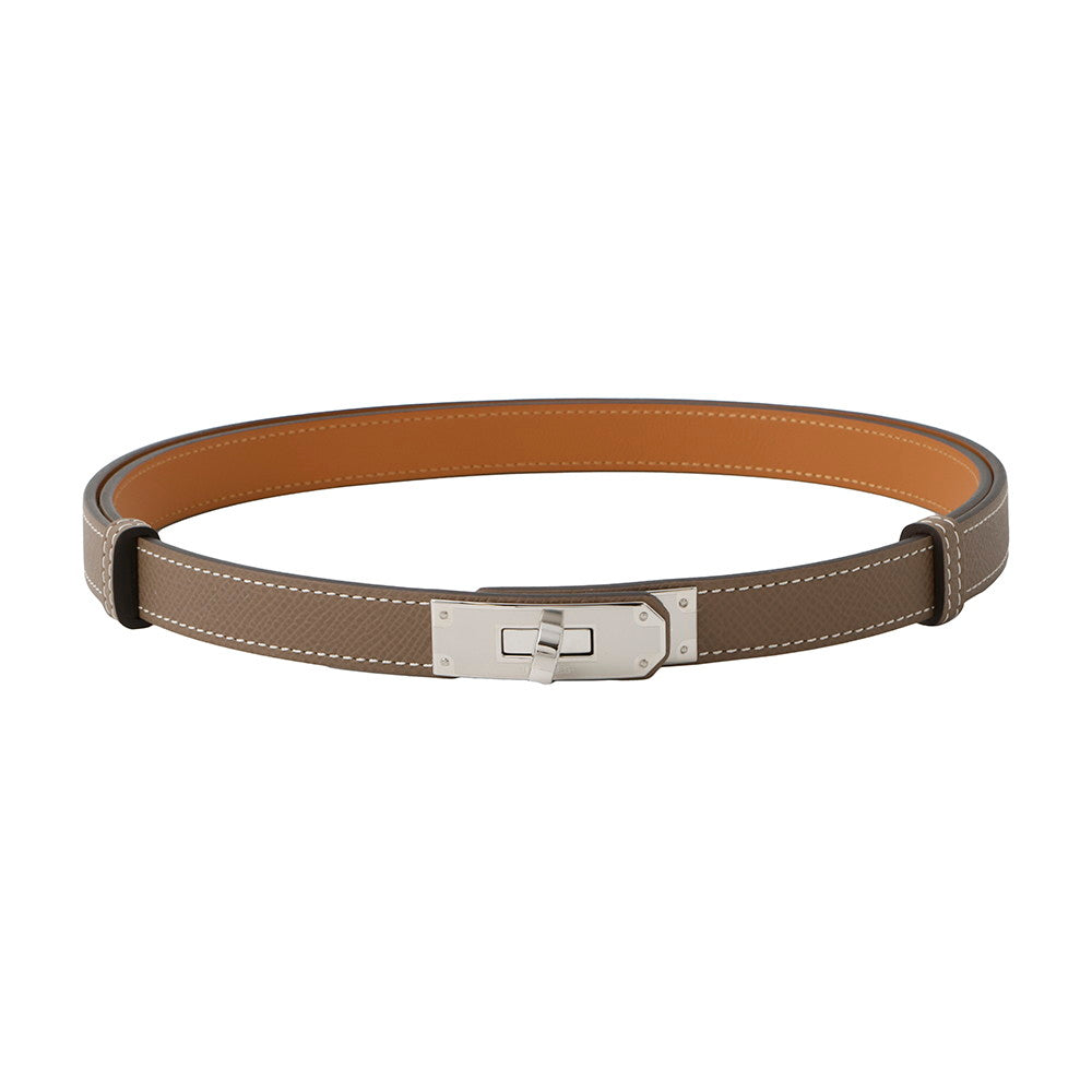HERMES Kelly Belt Etoupe Epsom