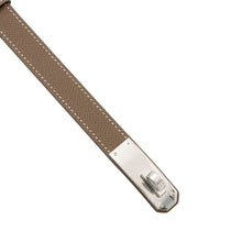 将图像加载到图库查看器中，HERMES Kelly Belt Etoupe Epsom
