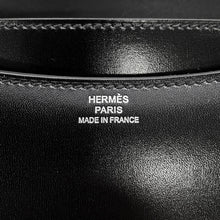 Load image into Gallery viewer, HERMES Constance Cloete Black Box Calf Leather Size Mini
