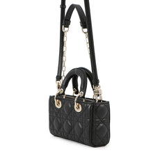Load image into Gallery viewer, Dior Lady D-JOY Cannage 2-way Bag BlackS0910ONGE Lambskin Size micro
