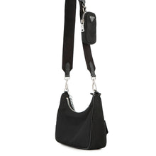 将图像加载到图库查看器中，PRADA Re-Edition 2005 Re-Nylon Shoulder Bag Black1BH204 Nylon
