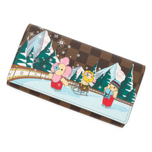 Load image into Gallery viewer, LOUIS VUITTON Portefeuille Sarah PinkN40722 Damier Ebene Canvas
