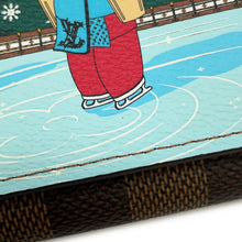 Load image into Gallery viewer, LOUIS VUITTON Portefeuille Sarah PinkN40722 Damier Ebene Canvas
