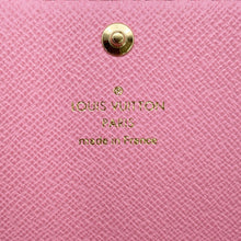 Load image into Gallery viewer, LOUIS VUITTON Portefeuille Sarah PinkN40722 Damier Ebene Canvas
