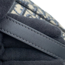 Load image into Gallery viewer, Dior Oblique Saddle Handbag NavyM0456CTZQ Canvas Leather Size Mini
