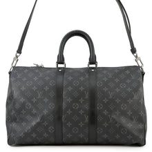 Load image into Gallery viewer, LOUIS VUITTON Keepall Bandouliere NoirM40569 Monogram Eclipse Size 45
