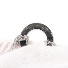 将图像加载到图库查看器中，CARTIER Love Circle Diamond BraceletB6038100 18K White Gold
