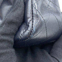Load image into Gallery viewer, CHANEL Matelasse W Flap W Chain Shoulder Dark NavyA01113 Caviar Leather Size 23
