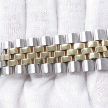 将图像加载到图库查看器中，ROLEX Datejust W36mm Stainless Steel K18YG White Dial1601
