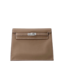 将图像加载到图库查看器中，HERMES Kelly dance 2 Etoupe Swift Leather

