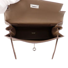 将图像加载到图库查看器中，HERMES Kelly dance 2 Etoupe Swift Leather
