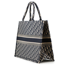 Load image into Gallery viewer, Dior Book tote NavyM1286ZRIW Canvas Size Large
