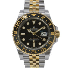 Load image into Gallery viewer, ROLEX GMT MasterⅡ W40mm Stainless Steel K18YG Black Dial126713GRNR
