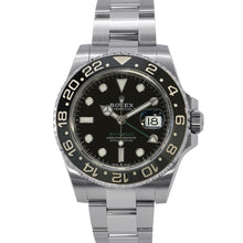 Load image into Gallery viewer, ROLEX GMT MasterⅡ W40mm Stainless Steel Black Dial126710GRNR
