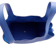 将图像加载到图库查看器中，HERMES Picotin Lock Blue royal Taurillon Maurice Size MM
