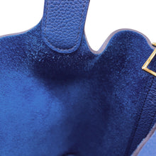 将图像加载到图库查看器中，HERMES Picotin Lock Blue royal Taurillon Maurice Size MM
