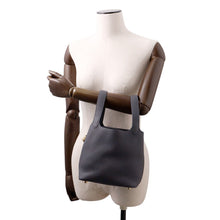 将图像加载到图库查看器中，HERMES Picotin Lock Ardoise Taurillon Clemence Size PM
