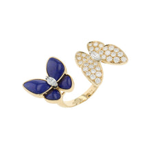 将图像加载到图库查看器中，Van Cleef &amp; Arpels De Papillon Entree Les Doors Ring Size 49/#9VCARP3DN49/VCARP3DN00 18K Yellow Gold
