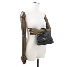 Load image into Gallery viewer, CHANEL Coco Handle 2WAYHandbag BlackAS2215 Caviar Leather Size XXS
