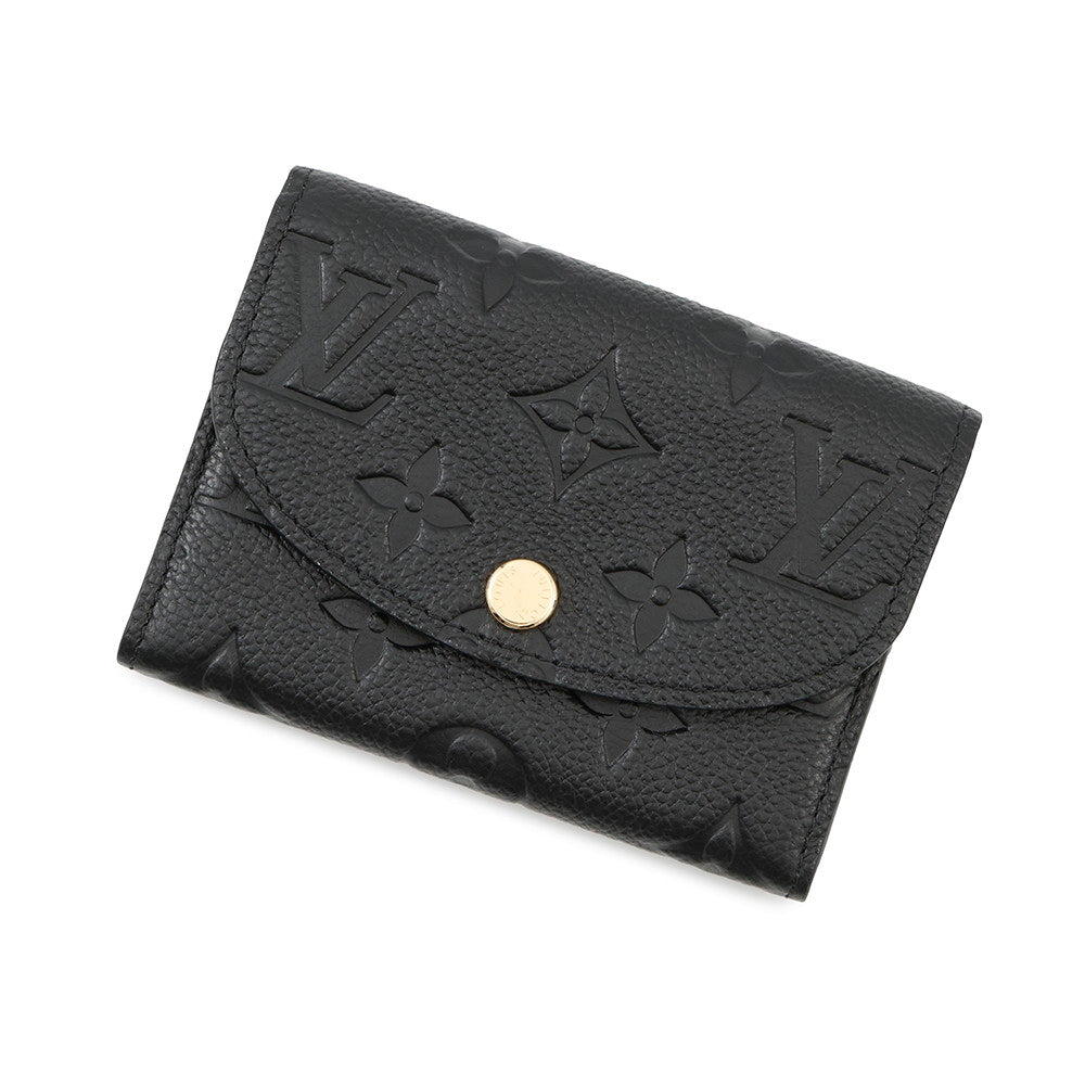 LOUIS VUITTON Rosalie Coin Purse NoirM81455 Monogram Empreinte Leather
