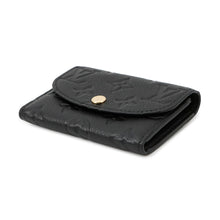 将图像加载到图库查看器中，LOUIS VUITTON Rosalie Coin Purse NoirM81455 Monogram Empreinte Leather
