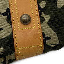 Load image into Gallery viewer, LOUIS VUITTON tray Green/Light Beige/NoirM95783 Monogramou Flage
